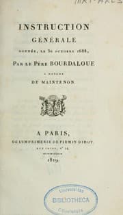 Tapa de Instruction générale donnée