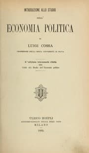Tapa de Introduzione allo studio dell'economia politica