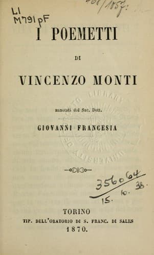 Tapa de I poemetti ...