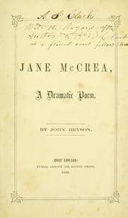 Tapa de Jane McCrea