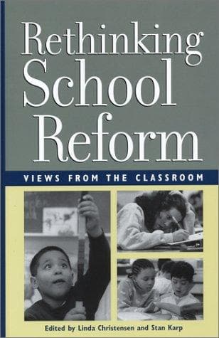 Tapa de Rethinking School Reform