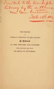 Tapa de Jenny Wade of Gettysburg