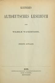 Tapa de Kleineres altdeutsches Lesebuch