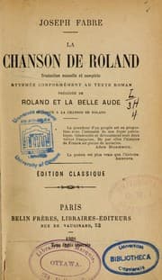 Tapa de La Chanson de Roland