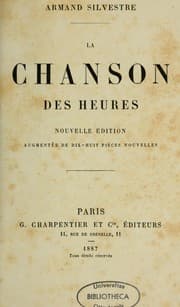 Tapa de La chanson des heures