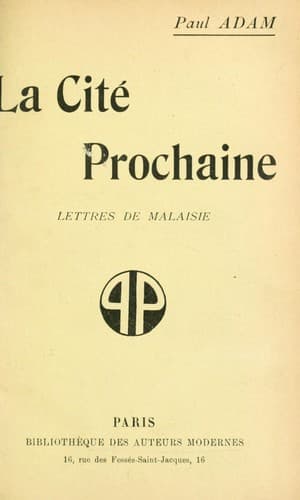 Tapa de La cité prochaine