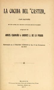 Tapa de La cogida del "Castizo"