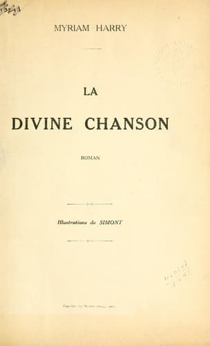 Tapa de La divine chanson