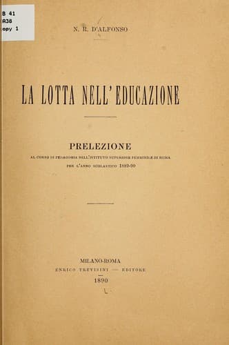 Tapa de La lotta nell' educazione