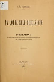 Tapa de La lotta nell' educazione