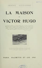 Tapa de La maison de Victor Hugo