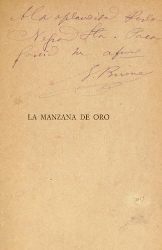 Tapa de La manzana de oro