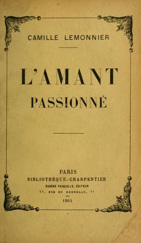 Tapa de L'amant passionné