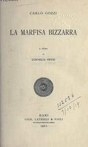 Tapa de La Marfisa Bizzarra