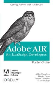 Tapa de Adobe AIR for JavaScript Developers