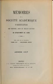 Tapa de L'Ancienne bibliothèque de Clairvaux