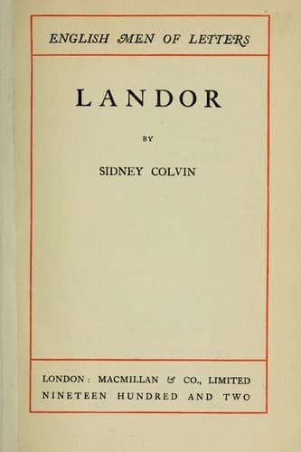 Tapa de Landor