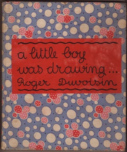 Tapa de A little boy was drawing