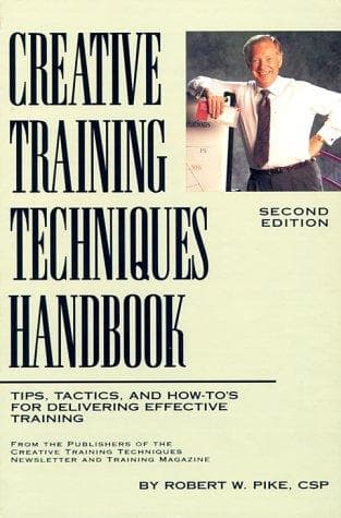 Tapa de Creative training techniques handbook