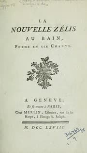 Tapa de La nouvelle Zélis au bain