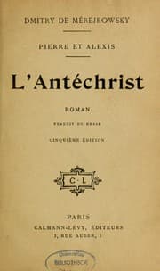Tapa de L'antéchrist