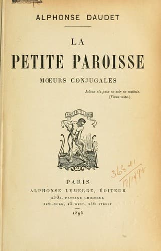 Tapa de La petit paroisse