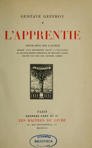 Tapa de L'apprentie