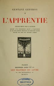 Tapa de L'apprentie