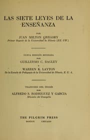 Tapa de Las siete leyes de la enseñanza