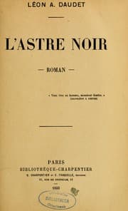 Tapa de L'Astre noir