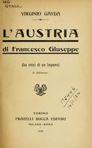 Tapa de L'Austria di Francesco Giuseppe