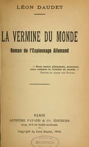 Tapa de La vermine du monde