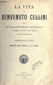 Tapa de La vita sequita dai trattati dell'oreficeria e della scultura e dagli scritti sull'arte