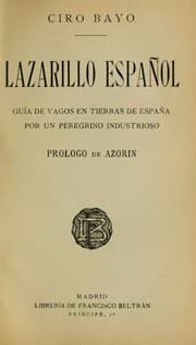 Tapa de Lazarillo español