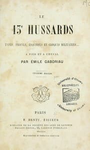 Tapa de Le 13e hussards