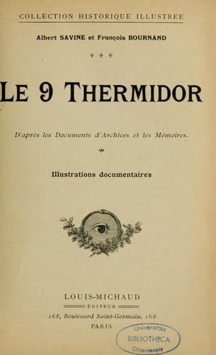 Tapa de Le 9 thermidor