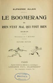 Tapa de Le Boomerang, ou, Rien n'est mal qui finit bien