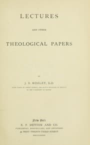 Tapa de Lectures and other theological papers