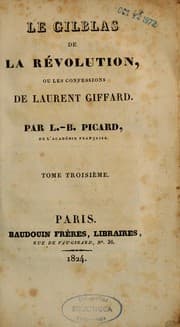 Tapa de Le Gilblas de la révolution