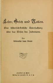 Tapa de Lehre, Gesetz und Nation