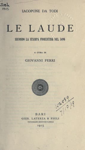 Tapa de Le Laude