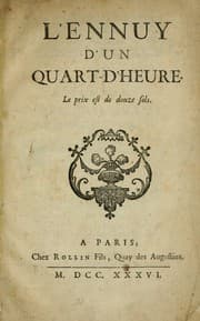 Tapa de L'ennuy d'un quart-d'heure
