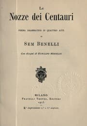 Tapa de Le nozze dei centauri