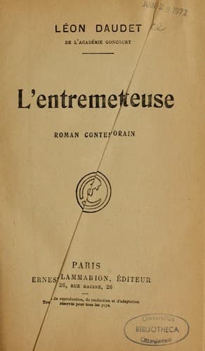 Tapa de L'entremetteuse