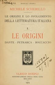 Tapa de Le origini e lo svolgimento della letteratura italiana