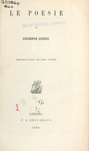 Tapa de Le poesie