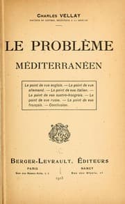 Tapa de Le problème méditerranéen ...