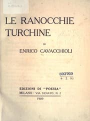 Tapa de Le ranocchie turchine