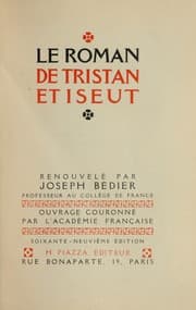 Tapa de Le roman de Tristan et Iseut