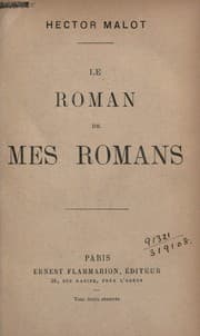 Tapa de Le roman de mes romans